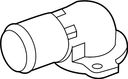 View LC3Z8592A Water. Outlet. Engine. Thermostat.  Full-Sized Product Image