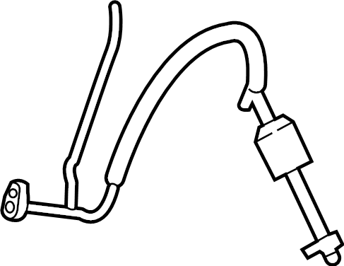 View LC3Z19972DB A/C Refrigerant Discharge Hose Full-Sized Product Image