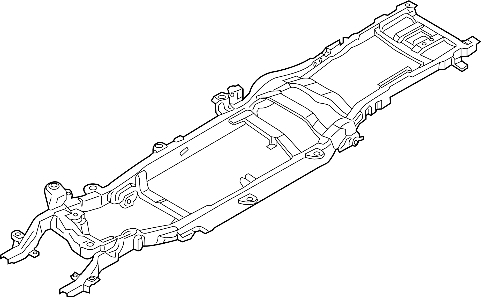 View NC3Z5005G Frame Rail Full-Sized Product Image