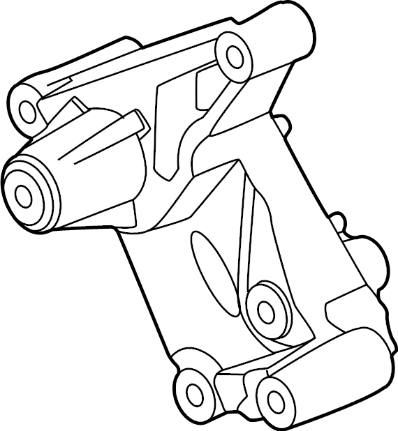 View LC3Z10A313A Alternator Bracket Full-Sized Product Image