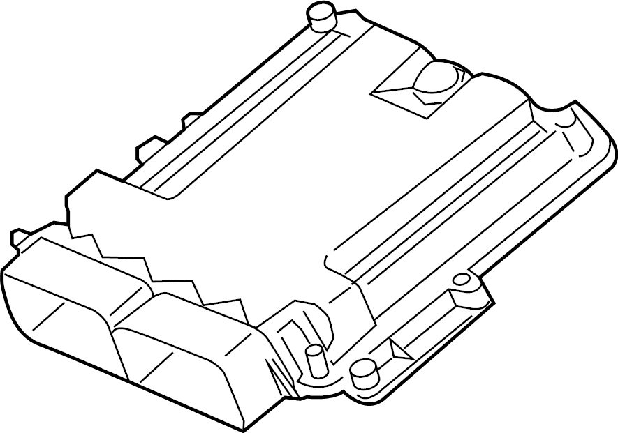 View LC3Z12A650C ECM. MODULE - ENGINE CONTROL - EEC.  Full-Sized Product Image