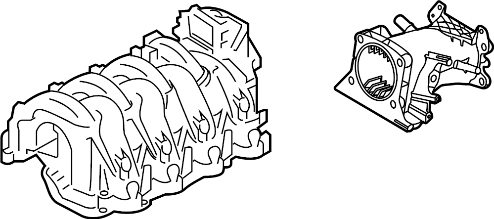 View LC3Z9424D Engine Intake Manifold Full-Sized Product Image