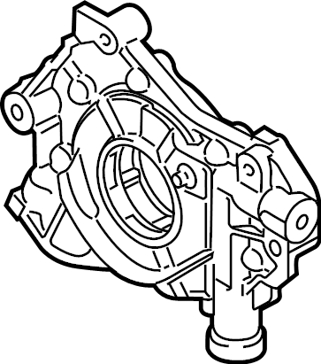 View AL3Z6600AB Engine Oil Pump Full-Sized Product Image