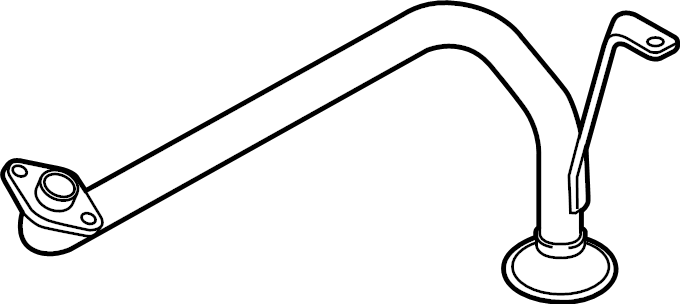 View AL3Z6622A Oil. Tube. Screen. Pickup. Engine.  Full-Sized Product Image