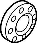 View HC3Z1130N Wheel Cap Full-Sized Product Image