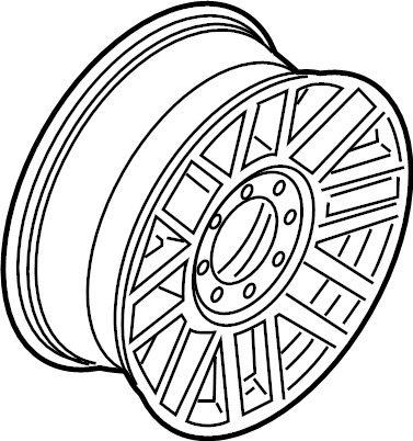 View HC3Z1007K Wheel Full-Sized Product Image