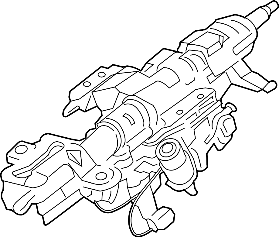 View LC3Z3C529M COLUMN ASSEMBLY - STEERING.  Full-Sized Product Image