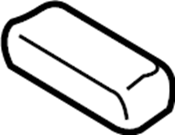 View FL3Z18501A05AB Headrest Cover (Rear) Full-Sized Product Image