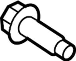 View N807673S Rivet. Molding. Trim. Tailgate. Door. (Upper) Full-Sized Product Image