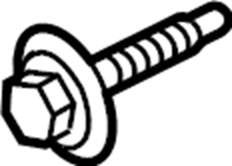 View LC3Z6A340A Engine Crankshaft Pulley Bolt Full-Sized Product Image