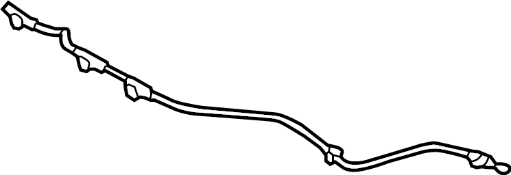 View HC3Z17A605E Headlight Washer Hose Full-Sized Product Image