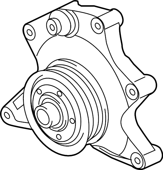 View LC3Z8678G Accessory Drive Belt Idler Assembly Full-Sized Product Image