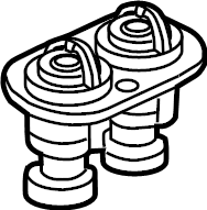 View BC3Z8575E Engine Coolant Thermostat Full-Sized Product Image