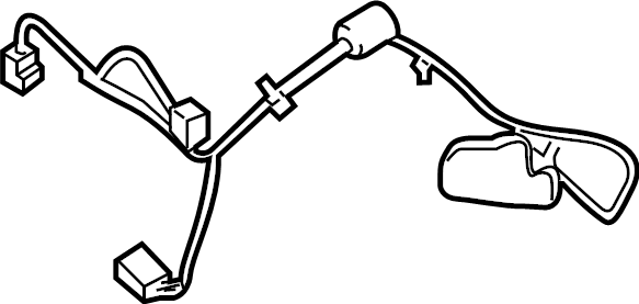 View HC3Z19949D HVAC System Wiring Harness Full-Sized Product Image