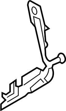 View HC3Z16797B Hood Hinge Full-Sized Product Image