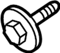 View W716723S439 Screw. Bolt. (Upper) Full-Sized Product Image
