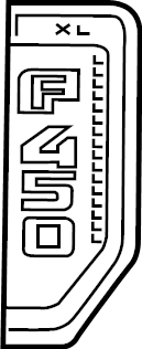 View HC3Z16720AE Fender Emblem Full-Sized Product Image