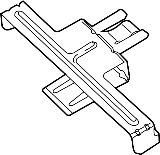 View HC3Z12A659A Engine Control Module (ECM) Bracket Full-Sized Product Image