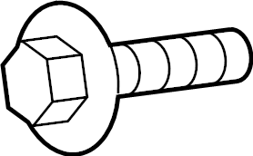 View W715314S450B Bolt.  Full-Sized Product Image