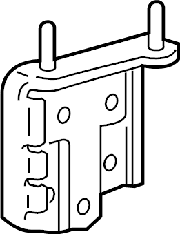 View BC3Z14A163L ABS Modulator Bracket (Lower) Full-Sized Product Image