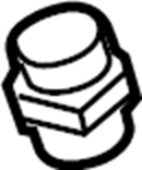 View BC3Z6890A Engine Oil Filter Adapter Stud Full-Sized Product Image