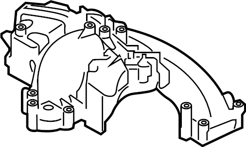 View LC3Z9424B Engine Intake Manifold Full-Sized Product Image