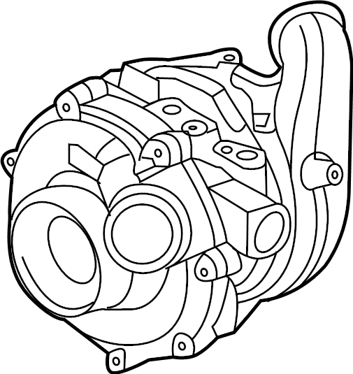 View HC3Z6K682A Turbocharger Full-Sized Product Image