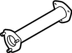 View HC3Z5A212M Pipe. Exhaust. Extension. (Rear) Full-Sized Product Image