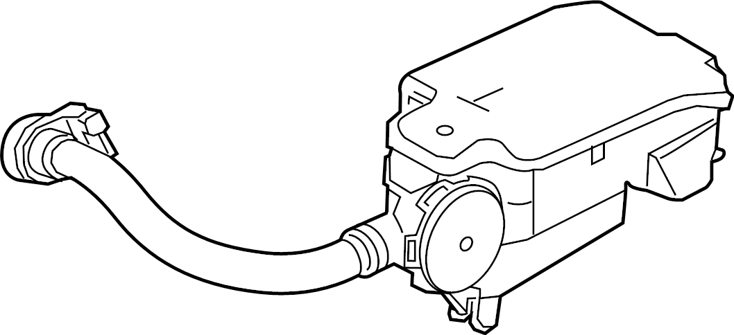 View GC4Z6A785D SEPARATOR. Canister. Vapor. Valve.  Full-Sized Product Image