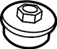 View 6C3Z18197AA Suspension Shock Absorber Mount Insulator (Upper) Full-Sized Product Image