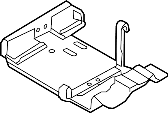 View HC3Z17B014C Floor Jack Bracket Full-Sized Product Image