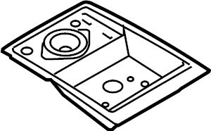 View FL3Z1504338BJ Panel. Cover. (Lower) Full-Sized Product Image