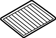 View FL3Z15045G34BA Console Mat Full-Sized Product Image