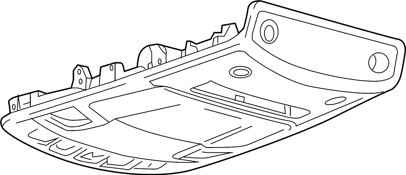 View HC3Z28519A58JCX Overhead Console Full-Sized Product Image