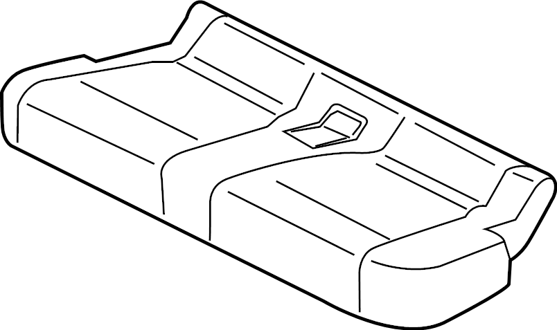 View FL3Z1663805KC Seat Cover (Rear) Full-Sized Product Image