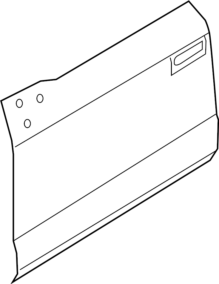 View FL3Z1620201A Door Outer Panel Full-Sized Product Image
