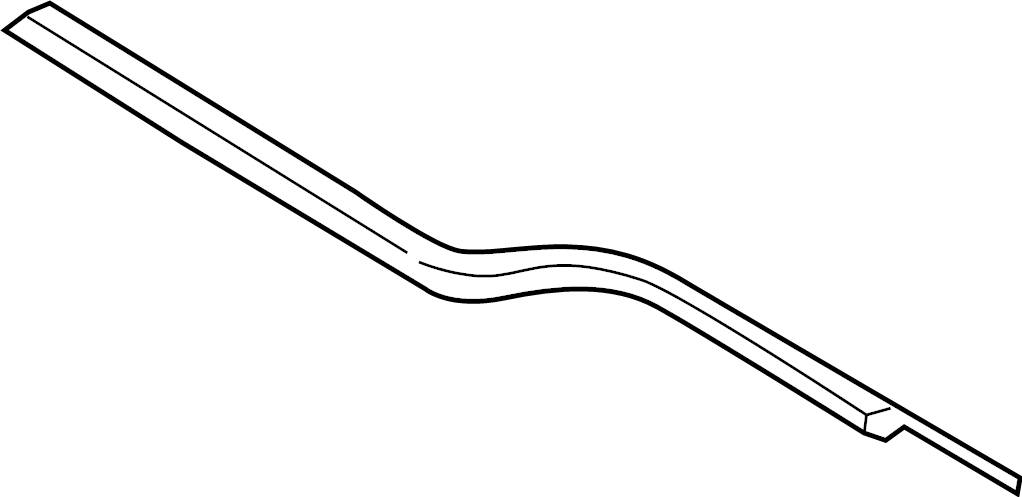 View FL3Z1521453D Door Belt Molding Full-Sized Product Image