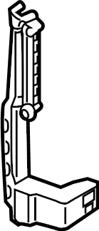 View FL3Z1626494E Cover. Lock. Door. Bracket.  Full-Sized Product Image