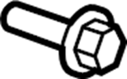 View W718082S439 Bolt. Window. Screw. Channel. (Upper, Lower) Full-Sized Product Image