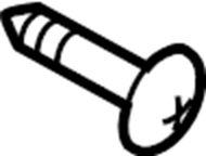 View W719285S450B Screw. REINFORCED. Hook. Panel. Plate.  Full-Sized Product Image