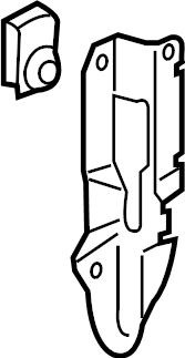 View HC3Z9941032B Pillar. Corner. Panel. Reinforcement. (Rear) Full-Sized Product Image