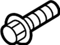 View W500443S439 Spare Tire Bolt Full-Sized Product Image