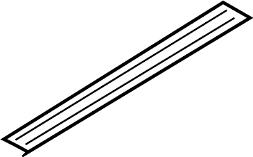 View HC3Z9940602A Tailgate Molding (Upper) Full-Sized Product Image
