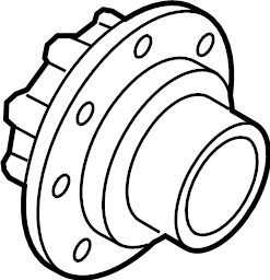 View PC3Z1109B Wheel Hub (Rear) Full-Sized Product Image