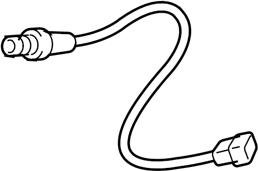 View YL8Z9F472AA Oxygen Sensor (Upper) Full-Sized Product Image