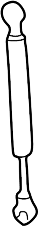 View YL8Z7842104AA Back Glass Lift Support Full-Sized Product Image