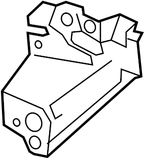 View 5L8Z13A114BA Headlight Bracket Full-Sized Product Image