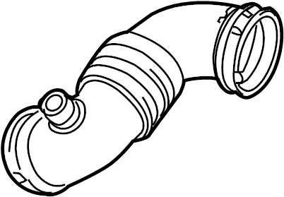 View 9L8Z9B659D Engine Air Intake Hose (Rear) Full-Sized Product Image