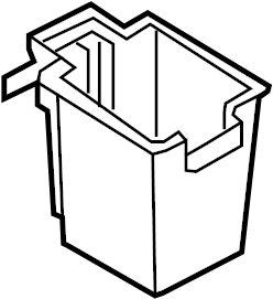 View 8L8Z7813546AA Box. Utility. Compartment. (Rear) Full-Sized Product Image