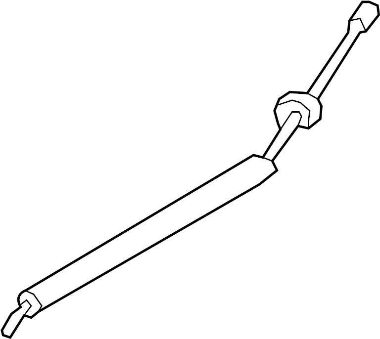 View 8L8Z7E395B Automatic Transmission Shifter Cable Full-Sized Product Image